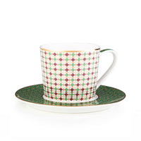 4 Tea Cups & Saucers