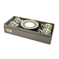 4 Tea Cups & Saucers