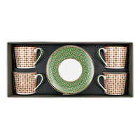 4 Tea Cups & Saucers