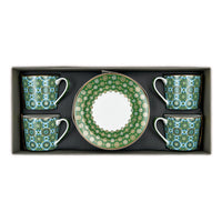 4 Tea Cups & Saucers