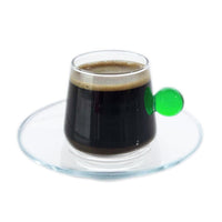 Ball line Turkish coffee cup 6pcs