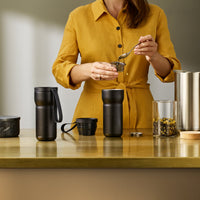 كوب ثرمو للشاي مع فلتر 0.35 ل