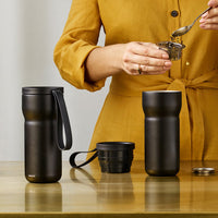 كوب ثرمو للشاي مع فلتر 0.35 ل