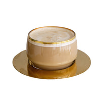 Flat dessert cups short, 6pcs