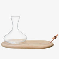Carafe 1.4L & Oak Cheese Board Set