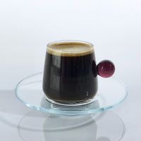 Ball line Turkish coffee cup 6pcs
