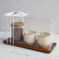 Golden Drip Cup Set