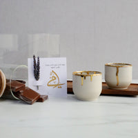 Golden Drip Cup Set
