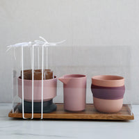Blush Coffee & Serving Set