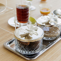 Silver butterfly Bowl Set