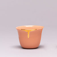 Porcelain drip coffee set, 6pc