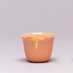 Porcelain drip coffee set, 6pc