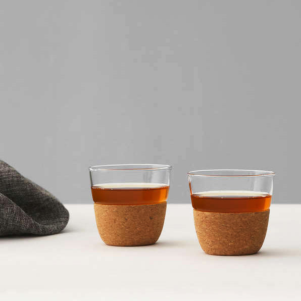 Cork cups 2pc