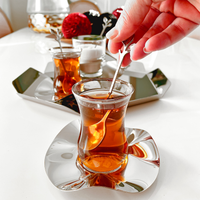 Flower tea cups, 6pcs