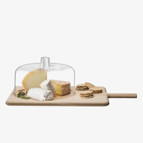 Dine Cheese Dome & Oak Board large