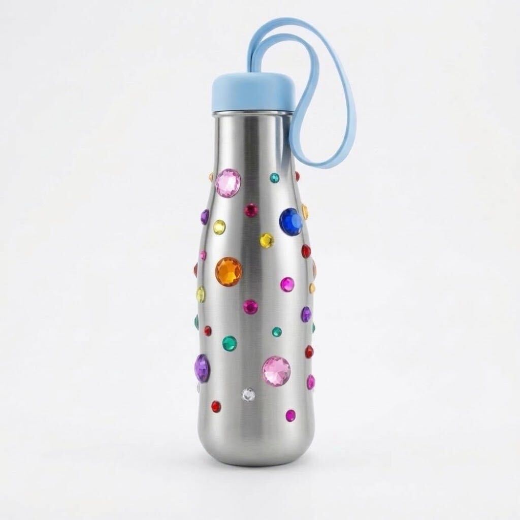 Bedazzled Eva Solo Active Stainless Steel Bottle, 0.7 L