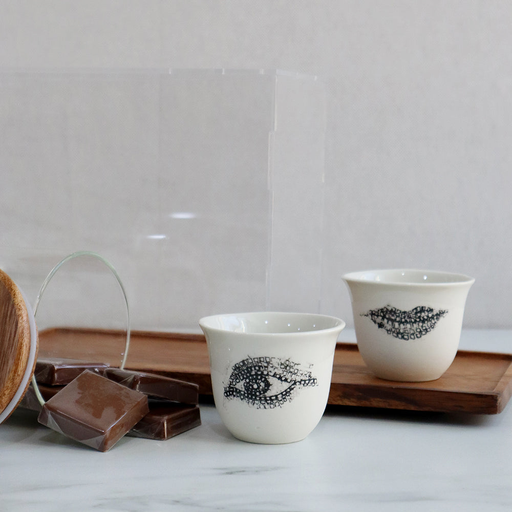 Magnificent Coffee Cups Set for Two