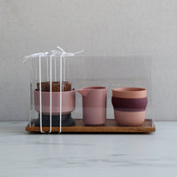 Blush Coffee & Serving Set