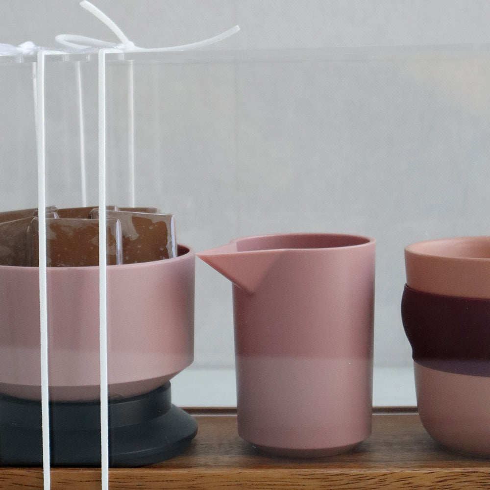 Blush Coffee & Serving Set