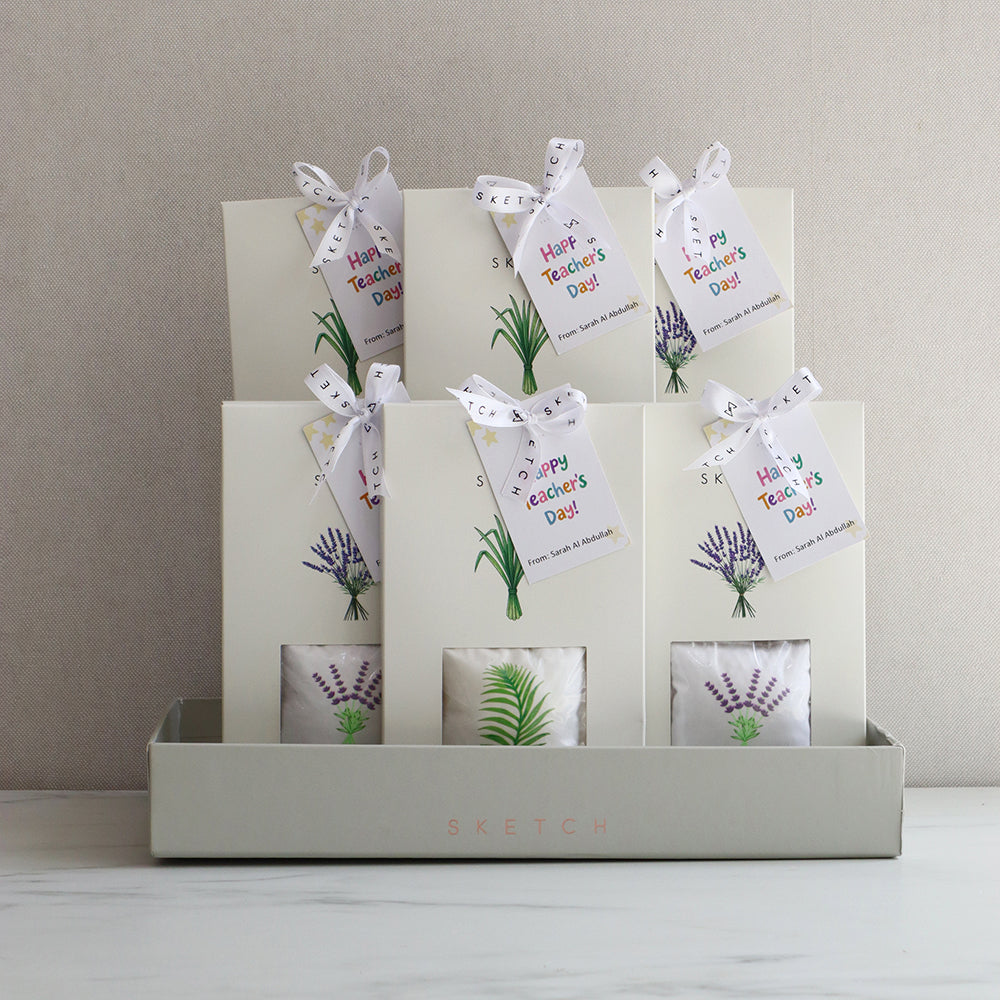 Scent Sachets Gift Tray