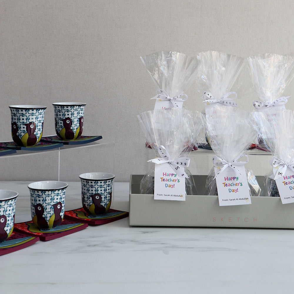 Bird of Paradise Tall Cup & Coaster Gift Set