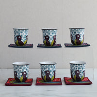 Bird of Paradise Tall Cup & Coaster Gift Set