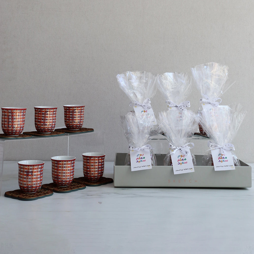 Opera Tall Cup & Coaster Gift Set