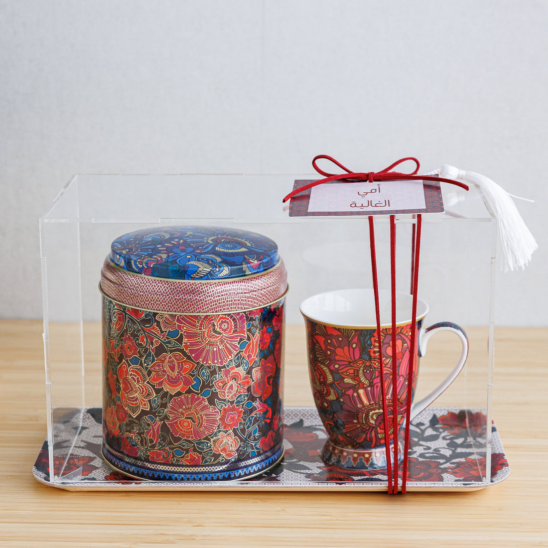 Tin Box with Mug Gift Set