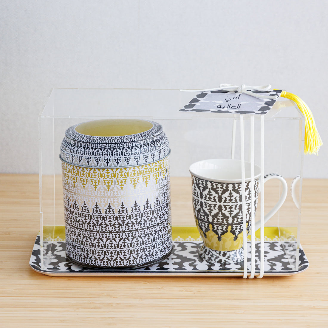 Tin Box with Mug Gift Set