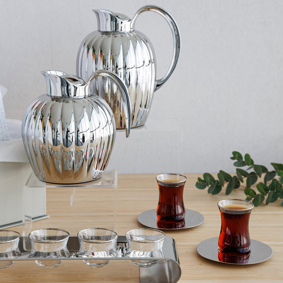 Bernadotte Metallic Coffee & Tea Set