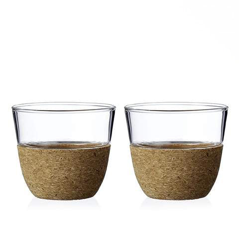 Cork cups 2pc