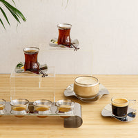 Flower dessert cups, 6pcs