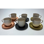 Sunny coffee set, 6pc