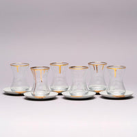 Porcelain drip tea & coffee set, 6pc