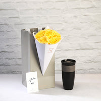 Grand Cru Mug with yellow Roses