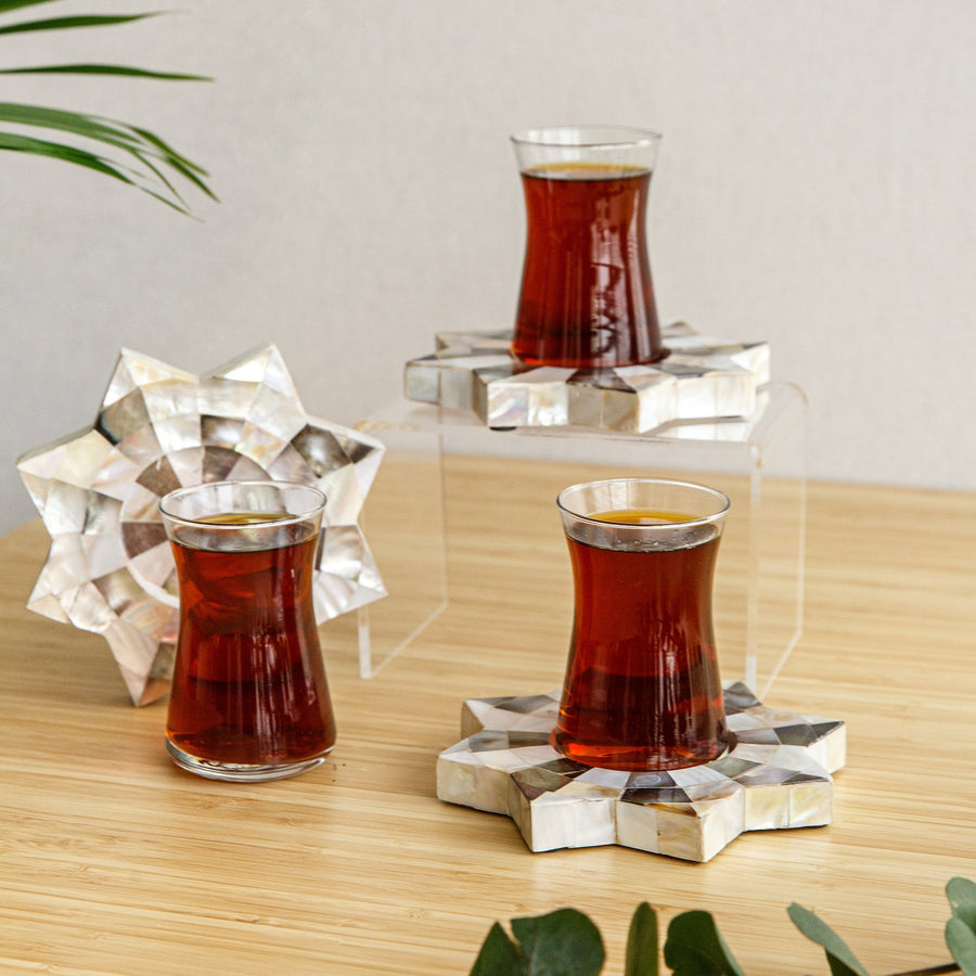 Pearl Tea set 6pcs