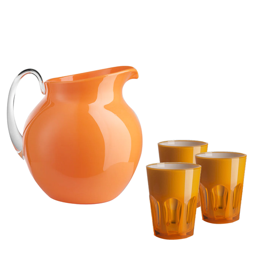 Palla Carafe & Double face 6pc cups
