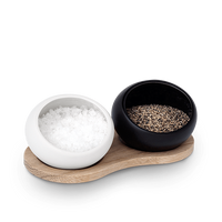 Salt & Pepper Cellar with holder