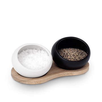 Salt & Pepper Cellar with holder