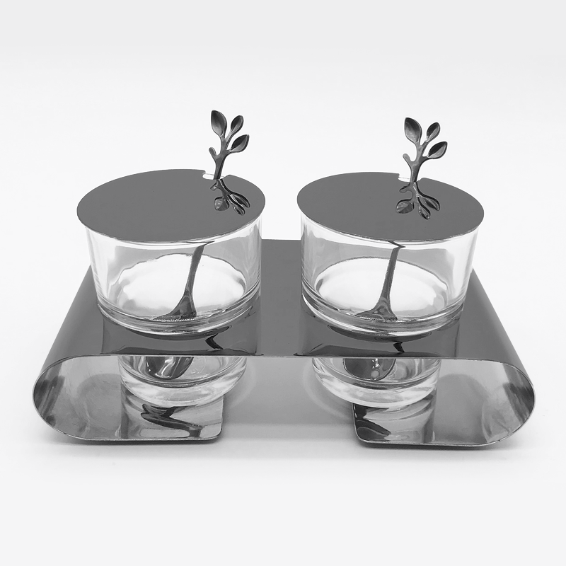 Twin serving set