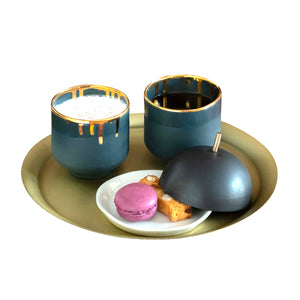 Dark coffee set