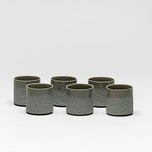 Willow coffee cups, 6pcs