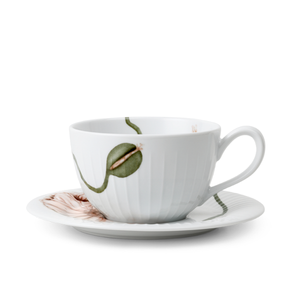Hammershoi poppy Teacup with saucer