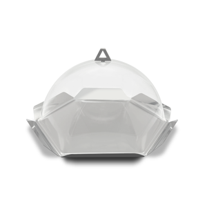 Hexagone Tray with dome