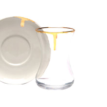 Porcelain drip tea set, 6pc
