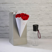 Grand Cru Bottle with Roses